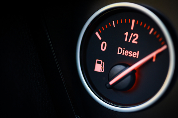 diesel engine fuel gauge